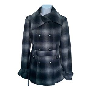 Miss Sixty Slightly Used Wool Peacoat size M